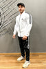 White Adi Half Liner Tracksuit