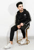 Men TNF Branded Black Winter Tracksuit